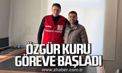 Kızılay Kozlu Şube Başkanlığı’na Özgür Kuru atandı.