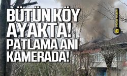 Zonguldak Çaycuma'da patlama! Bütün köy ayakta