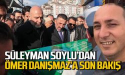 Ömer Danışmaz’a son görev: Süleyman Soylu da cenazeye katıldı