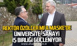 İsmail Hakkı Özölçer'den Fatih Furtun’a ziyaret. Üniversite- Sanayi iş birliği güçleniyor.