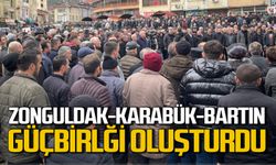 Zonguldak-Karabük-Bartın güç birliği oluşturdu: Eylem var!