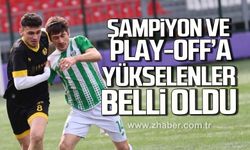 Ligin bitimine 3 hafta kala şampiyon ve play-off’a yükselen takımlar belli oldu.