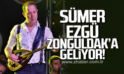 Sümer Ezgü Zonguldak'a geliyor