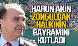 Harun Akın Zonguldak halkının Ramazan Bayramı'nı kutladı
