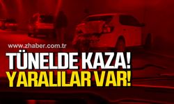 Uzunkum Tünelleri’nde kaza! Yaralılar var!