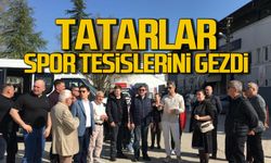 Tatarlar spor tesislerini gezdi