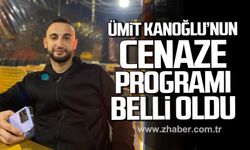 Ümit Kanoğlu’nun cenaze programı belli oldu.