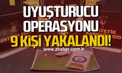 Karabük’te uyuşturucu operasyonlarında 9 kişi yakalandı