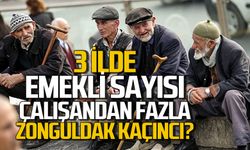 Türkiye’de 3 ilde emekli sayısı çalışan sayısını geçti: Zonguldak nerede?