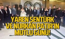 Şentürk ve Patır ailelerinin mutlu günü: Yaren ile Nurkan dünyaevine girdi