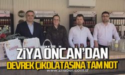 Ziya Öncan'dan Devrek çikolatasına tam not