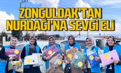 Zonguldak'tan Nurdağı'na sevgi eli