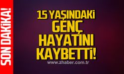 Karadeniz Ereğli’de 15 Yaşındaki genç hayatını kaybetti