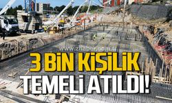 Zonguldak’ta 3 Bin kişilik öğrenci yurdu temeli atıldı