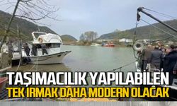 Türkiye'nin taşımacılık yapılabilen tek ırmağı daha modern görüntüye kavuşacak