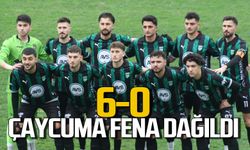 Çaycumaspor deplasmanda dağıldı: Lige gol yağdırdı
