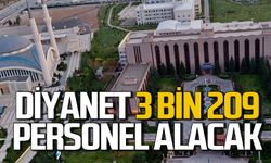 Diyanet İşleri Başkanlığı 3 bin 209 personel alacak