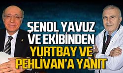 Zonguldak Tabip Odası Başkanı Şenol Yavuz ve yönetiminden Pehlivan ve Yurtbay’a yanıt!