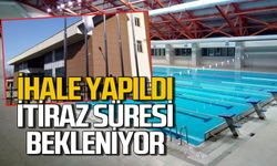 Yüzme havuzu ihalesi yapıldı itiraz süresi bekleniyor