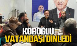 Sezer Köroğlu ve yönetimi vatandaşların sorunlarını dinledi
