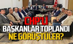 CHP’li başkanlar toplandı: Ne konuştular?