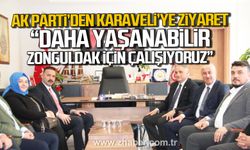 AK Parti Heyetinden Necdet Karaveli'ye ziyaret