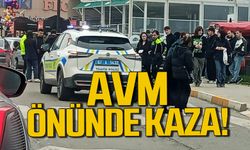 Zonguldak’ta otomobil motosiklete çarptı