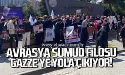 Avrasya Sumud filosu Gazze'ye yola çıkıyor