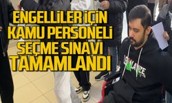 Engelliler için Kamu Personeli Seçme Sınavı tamamlandı