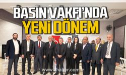 Basın Vakfı'nın yeni yönetimi belli oldu.