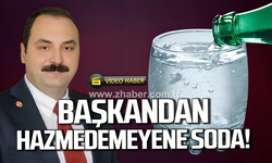 Başkan Altuğ Dökmeci'den 'Hazmedemeyene soda'