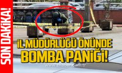 Bartın Çevre Şehircilik Müdürlüğü önünde bomba paniği