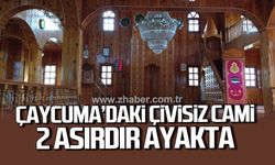 Çantı tekniğiyle inşa edilen çivisiz cami 2 asırdır ayakta