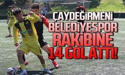 Çaydeğirmeni Belediyespor rakibine 14 gol attı!