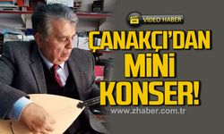 Sezai Çanakçı'dan mini konser