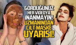 İnfluncer videolarına inanmayın... Uzmanından cilt maskesi uyarısı