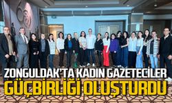 Zonguldaklı kadın gazeteciler güçbirliği yaptı