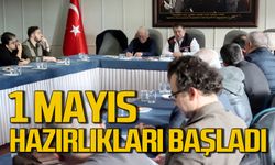 Zonguldak'ta 1 Mayıs hazırlıkları başladı