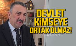 Vali Hacıbektaşoğlu: "Devlet kimseye ortak olmaz"
