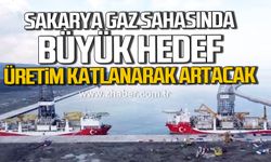 Sakarya Gaz Sahası’nda büyük hedef. Üretim katlanarak artacak.
