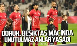 Doruk Keleş Beşiktaş maçında unutulmaz bir an yaşadı