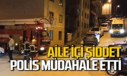 Aile için şiddet: Kadın sinir krizi geçirdi ekipler müdahale etti