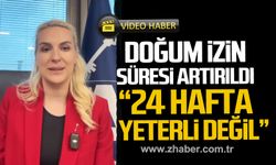 Merve Kır Müftüoğlu; "Doğum izin süresinde 24 hafta güzel ama yeterli değil"