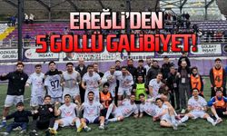 Ereğli'den 5 gollü galibiyet