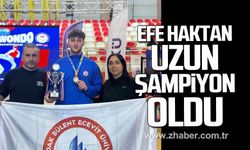 Efe Haktan Uzun Şampiyonu oldu.