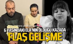 6 yaşındaki Ela'nın öldüğü kazada flaş gelişme. Küçük kız asli kusurlu bulundu.