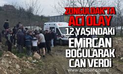 Zonguldak'ta acı olay. 12 yaşındaki Emircan Karaman boğularak can verdi.