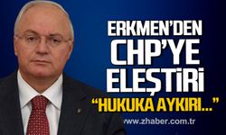 Yavuz Erkmen'den CHP'ye "meşruiyet" eleştirisi.