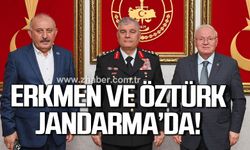Erkmen ve Öztürk Jandarma Genel Komutanı Ali Bardakçı’ya ziyaret