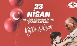 ERDEMİR'den 23 Nisan Ulusal Egemenlik ve Çocuk Bayramı mesajı